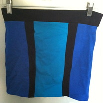 Color-block Forever 21 bodycon skirt