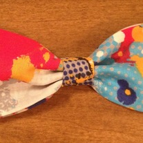 Paint Splatter Bow
