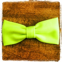Neon Yellow Bow