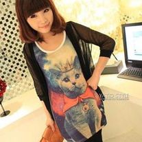 Camiseta Rey Gato / King Cat Tank 2WH135