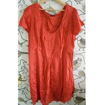 Evans Red Dress Size 30 
