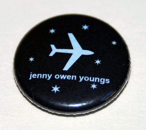 PLANE AND STARS 1" Button