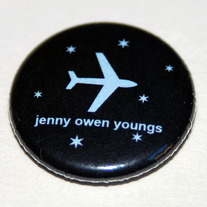 PLANE AND STARS 1" Button