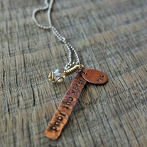 Speak Out Loud Copper Pendant