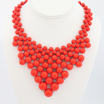 Bubble Bib Statement Necklace (More Colors Available)