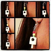 Spray Can Tip Earrings