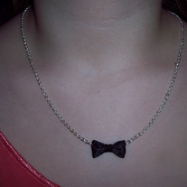 Bow Tie Necklace