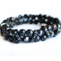 Faceted Rhinestone Bracelet