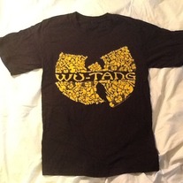Wu-Tang yellow collage logo