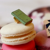 Lolita mini book brooch