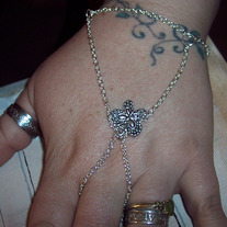 Butterfly slave chain bracelet