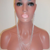 3 Tier Silver Earlace