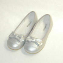 L'amour Silver Ballet Flat