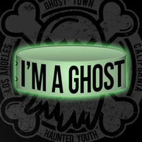 Glow in the Dark "I'm A Ghost" Wristband