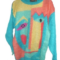 Jeanne Pierre  Abstract Sweater