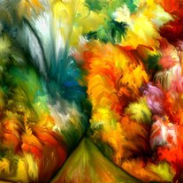 Tropical Abstract - digital art