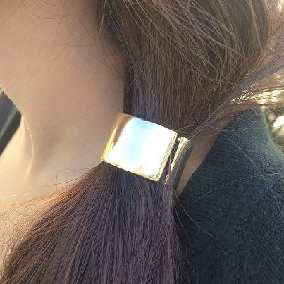 Gold Cuff Hair Tie Sold By Lovetori On Storenvy