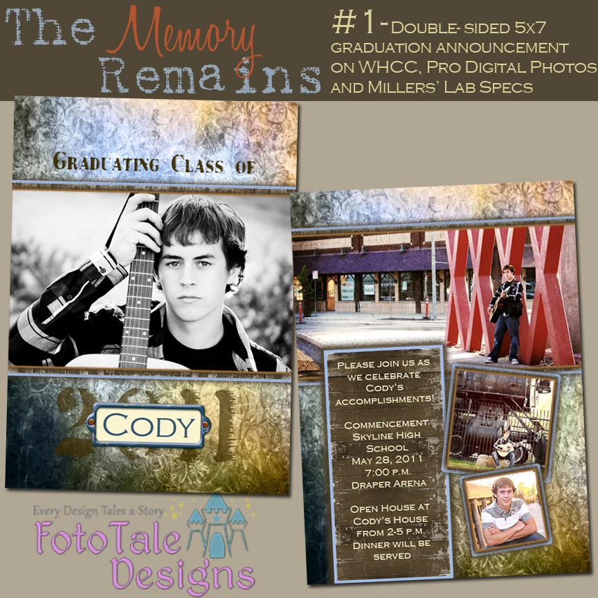 double graduation invitations