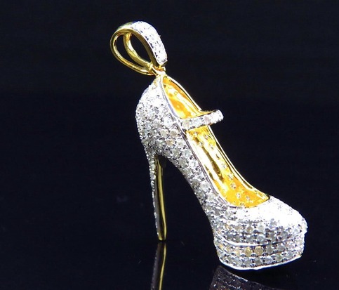 high heel shoe necklace 10k yellow gold genuine high heel shoe high heel shoe necklace 10k yellow gold genuine high heel shoe