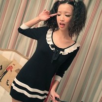Vestido Marinero / Navy Dress 2WH034