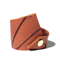 Chunky brown cuff