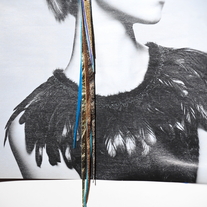 Fahmina Eco Leather Shoulder duster earrings™