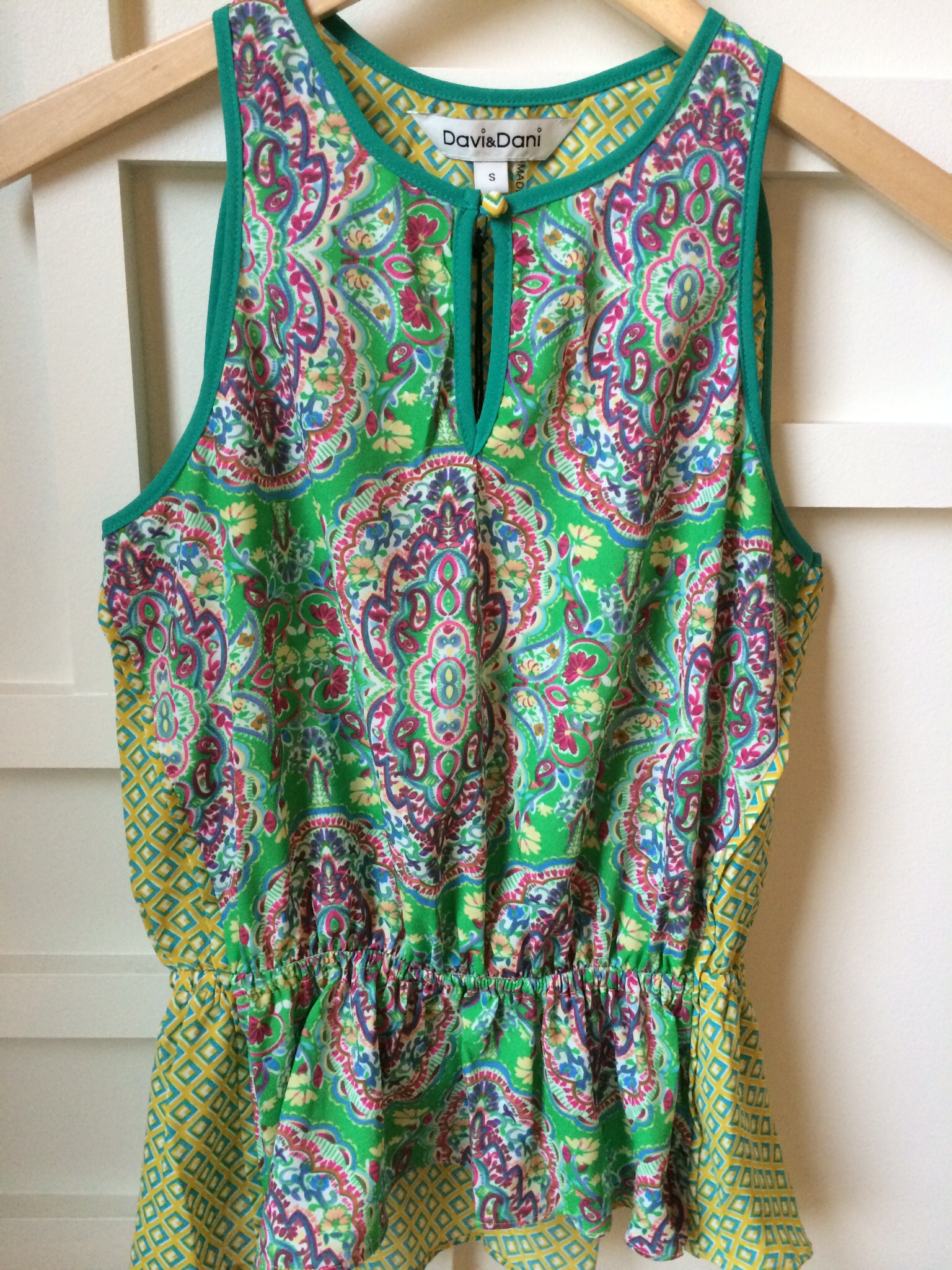 Mixed Print Blouse on Storenvy