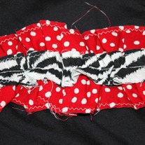 Bible Cover {Red, White, & Black}