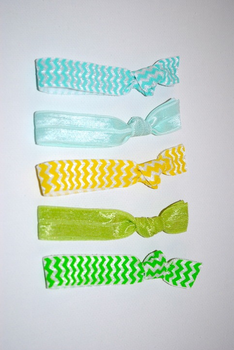 The Jadie Set- 5 No-Crease Hair Ties