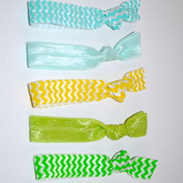 The Jadie Set- 5 No-Crease Hair Ties