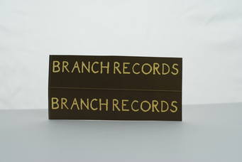 Branch Records Logo Sticker