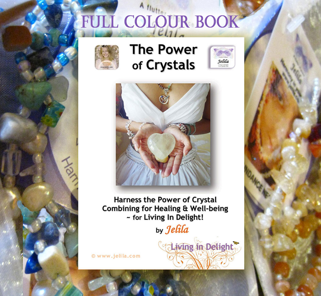 Book The Power of Crystals by Jelila · Jelila Healing · Online Store