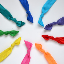 Hair Tie Color Wheel - 9 Ties
