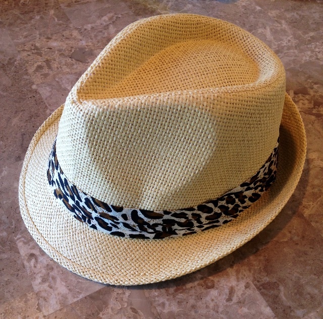 Leopard Band Fedora Hat on Storenvy