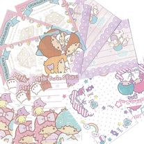 12 Little Twin Stars Memo Sheets