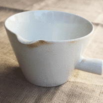 Arabia Finland Handle Spout Mixing Serving Bowl