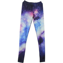 Galaxy Print Leggings