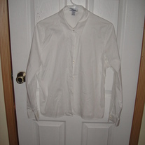 Old Navy White Dress Shirt XL