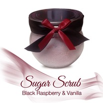 Black Raspberry and Vanilla Sugar Scrub