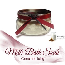 Cinnamon Icing Milk Bath Soak