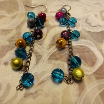 *FREE SHIPPING* Tutti Frutti Earrings