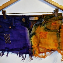 Studded Ombre Very Sexy Shorts