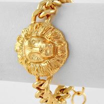 Gold Lion Bracelet