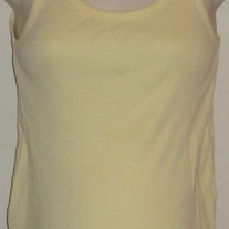 Yellow Ribbed Tank Top-Old Navy Maternity Size Small  CLTE2