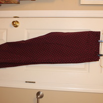 Polka Dot Ankle Pants-Loft Size 18