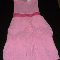 Pink Sleeveless Dress-She's The One Size 6X