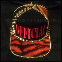 BLACK&RED TIGER"OFFICIAL" SNAPBACK