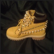 ALL SPIKED TIMBERLANDS (YOUTH SIZES 12.5-3) 