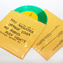 SOFT SHOULDER / ORANGE COAX / NO BABIES / BUSY LIGHTS - 4 way split 7in