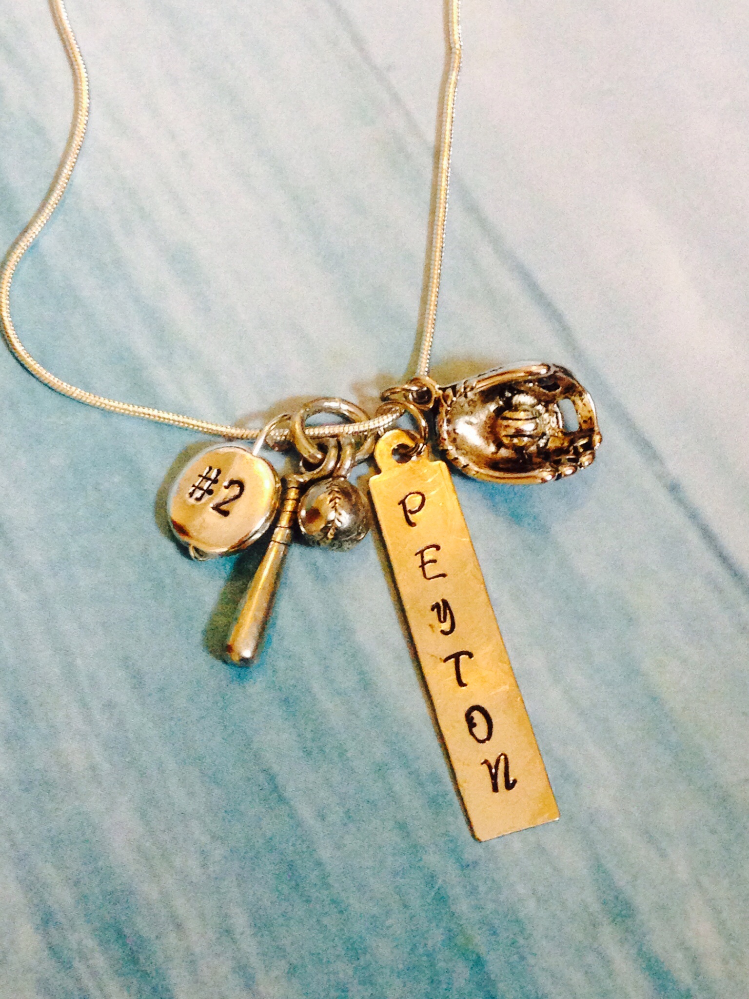 Baseball Necklace on Storenvy